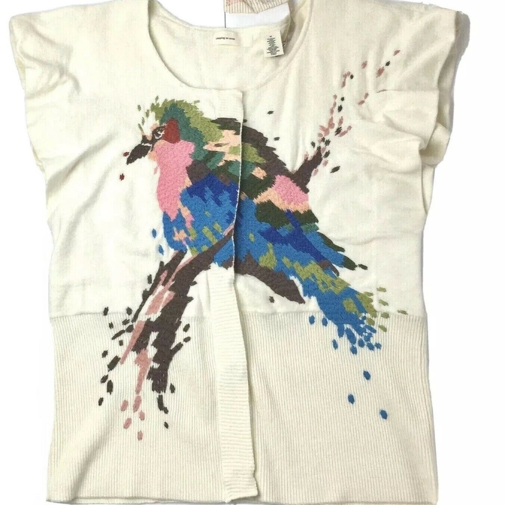 ANTHROPOLOGIE. SLEEPING ON SNOW Sweater - RARE